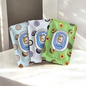 Gillian Nourishing Facial Mask Pack of 3 - Anti-Aging, Hydrating & Nourishing